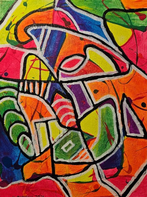 A painting by Greygray: Awareness