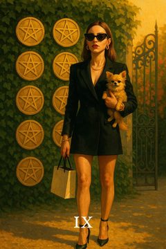 Nine of Pentacles
