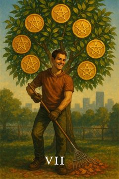 Seven of Pentacles